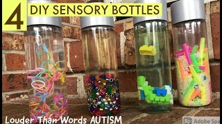 DIY Sensory Bottles & RainStick | CHEAP+EASY Sensory Toys For ADHD, Autism & Sensory Processing