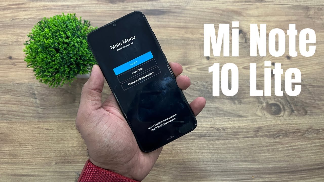 Xiaomi Mi Note 10 Lite Nasıl Format Atılır - YouTube