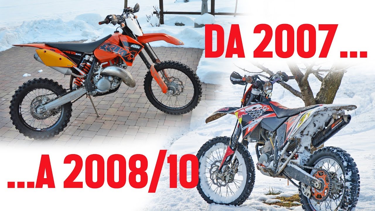 KTM story -Restyling KTM da 2007 a 2008 