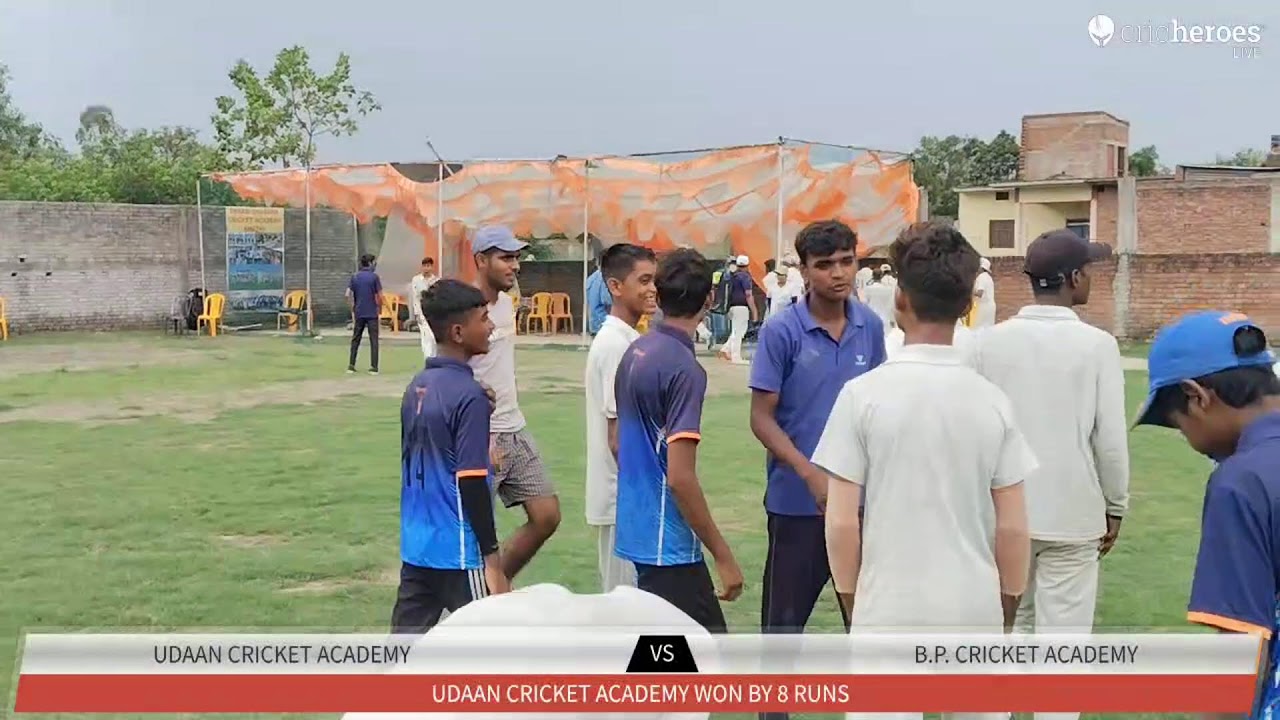 Udaan cricket Academy vs B.P. Cricket Academy Live Cricket Match | First Late Nirmla Maurya Memoria