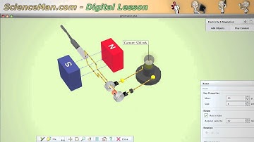 ScienceMan Digital Lesson - Induced Current - AC Generator