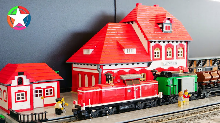 Lego Eisenbahn aus Osnabrück 🚂 Lego Zug Marke Eigenbau