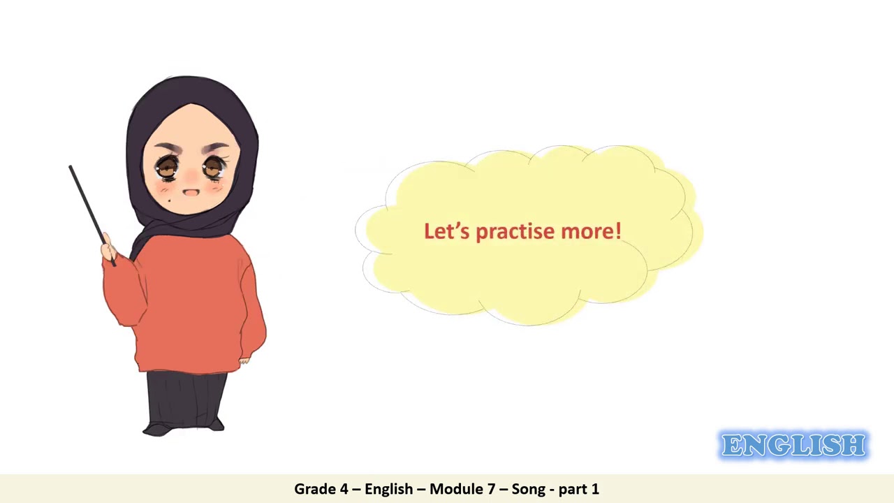 Grade 4 English Module 7 Song Part 1 - YouTube