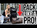 HOW TO PACK LIKE A PRO | TRAVEL IN STYLE! (LOUIS VUITTON KEEPALL)