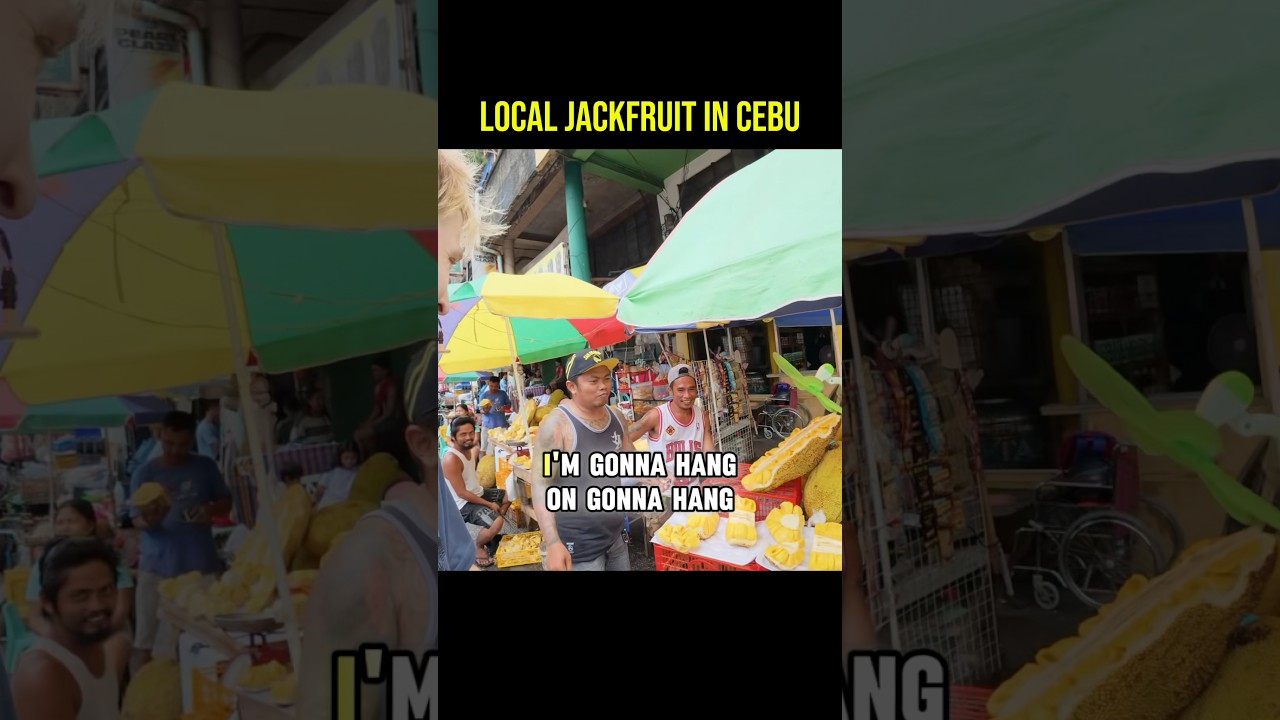 Дешевый джекфрут на Себу! 🇵🇭 