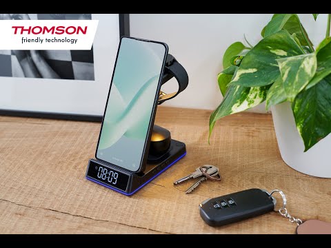 Station Météo sans fil et Radio-Réveil Bluetooth - Thomson