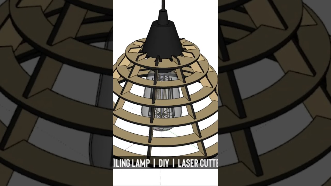 Laser Cutting Design Lamp 