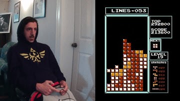 Crazy Left Well Survival with DAS [NES Tetris NTSC]