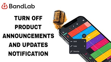 How To Turn Off Product Announcements And Updates Notification On BandLab App