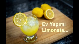 Evde Buz Gibi Doğal limonata nasıl yapılır?