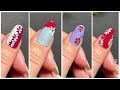 Ghr pr kre salon jesa nailart || Easy and beautiful nail design 