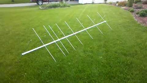 2011 circular polarized VHF satellite yagi