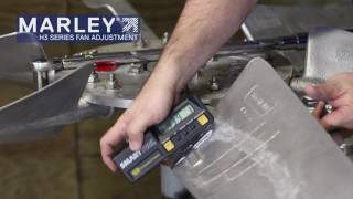 Marley H3 Fan Blade Pitch Adjustment