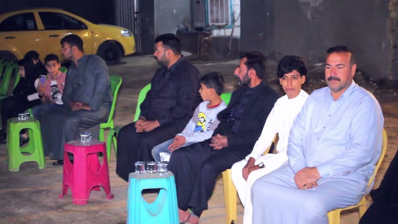مجلس عزاء الحسين ع /  في منطقة الزركة  في دار خادم الحسين ع الحاج كاظم نصيف الحاتمي