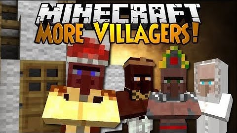 Обзор модов Minecraft #69 Diversity (More Villagers) Mod 1.7.10 - Необычные жители!