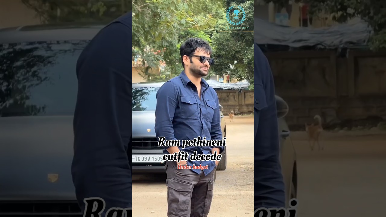 Ram pothineni recent outfit in interview with get up sreenu 