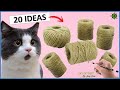 20 MANUALIDADES CON YUTE 😱 MANUALIDADES CON CUERDA | TELA DE YUTE | IDEAS CON RECICLAJE