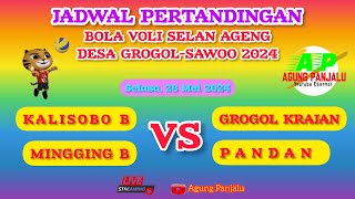 🔴LIVE Streaming 28/5 Bola Voli  Selan Ageng Grogol Sawoo 2024/Bersih Desa Grogol Sawoo Ponorogo