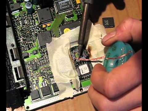 Chiptuning on a non flashable ecu with 2x plc32 - YouTube peugeot 206 bsi wiring diagram 