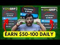 Revealed 50100 daily earnings for free  make money with cpa marketing