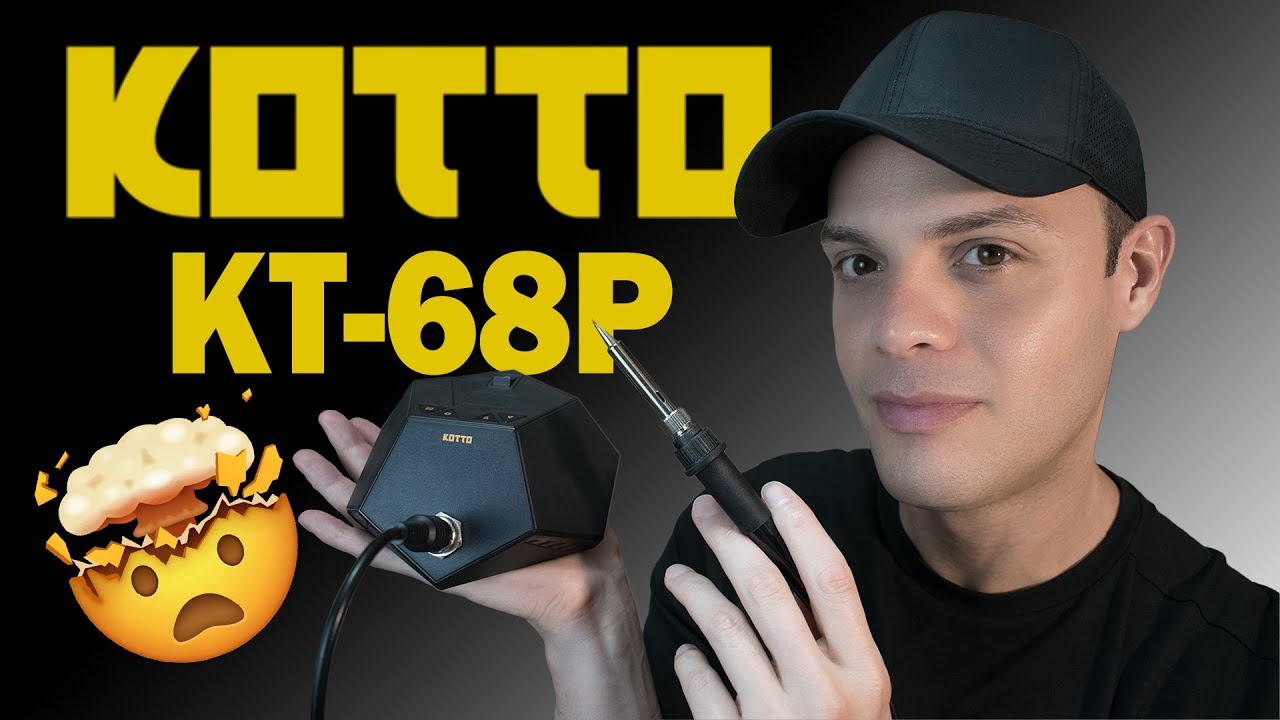 Best Soldering Station Under 50? (KOTTO KT 68P REVIEW AND UNBOXING) YouTube