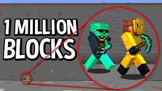 I Mined 1M Blocks while Being Hunted