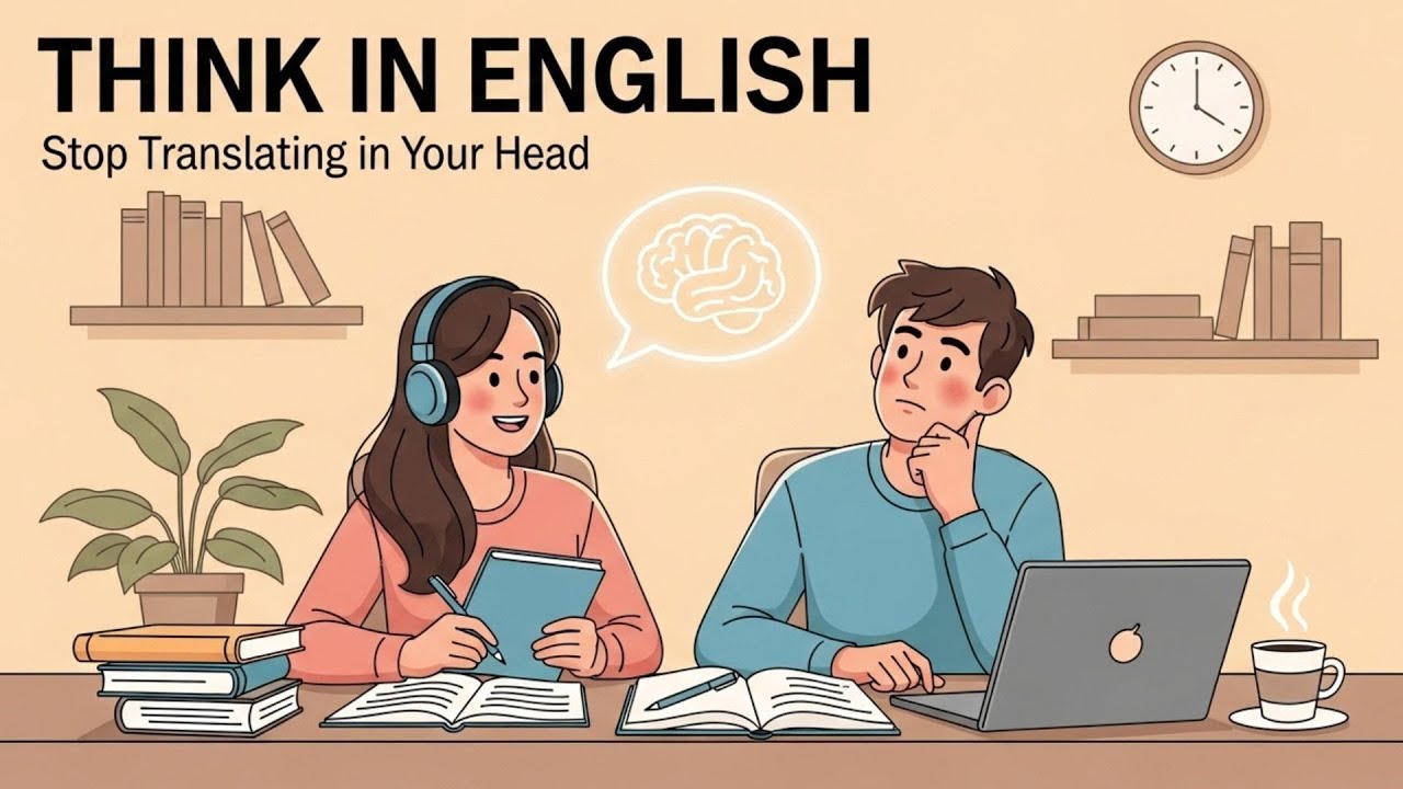 Learn How to Think in English Naturally | English Speaking Practice Podcast for Beginners