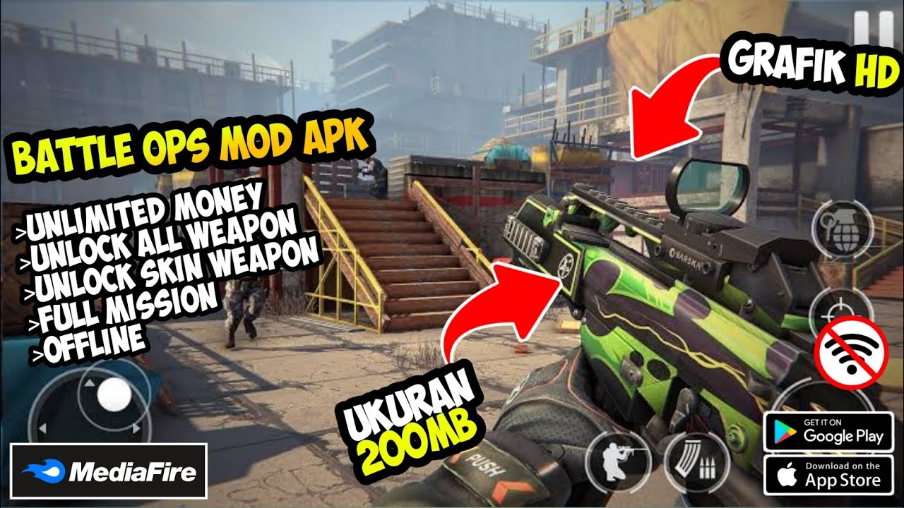 DOWNLOAD Game FPS BattleOps Grafik HD Ukuran Kecil Di android
