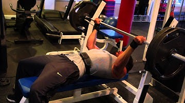 Chest demolition! Reverse grip bench and chest flyes