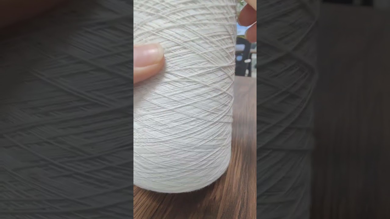 Polyester 100% yarn count 8s 
