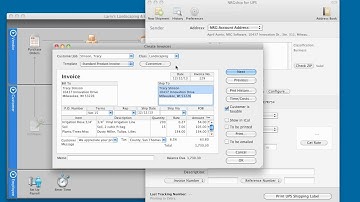 Ship from a QuickBooks invoice with NRGship for UPS