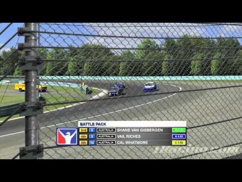 2011 iRacing V8 Supercar Series S2 Round 2 Highlig...