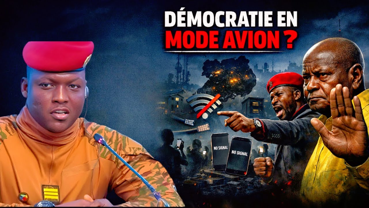 Ibrahim Traoré : 12 millions déconnectés en une nuit… démocratie en “mode avion” ?