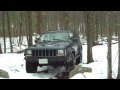 2001 Jeep Cherokee XJ in The Snow