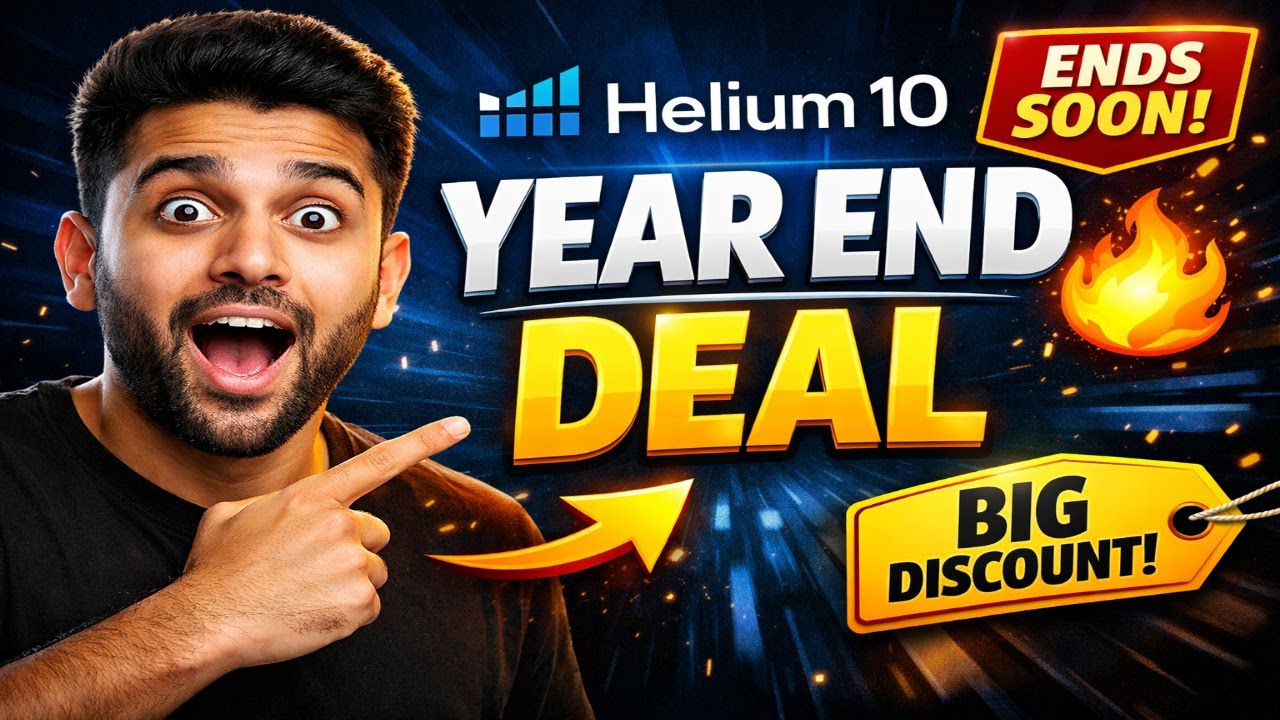 Don’t Miss This! Helium 10 End-Year Sale (Limited Time)