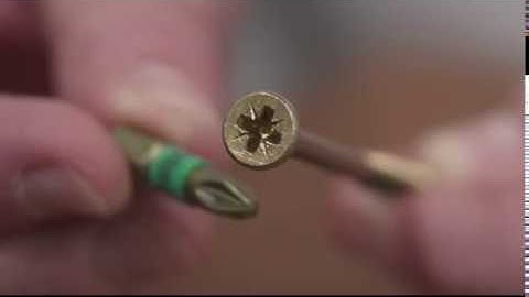 Optimaxx wood screws