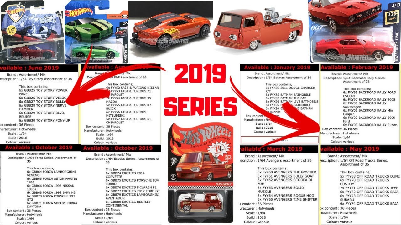 Hot Wheels 2019 Cars, Upcoming Series and So Much More! Hot Wheels News ...
