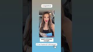 Long Brunette Wig| Wigshe Wig022