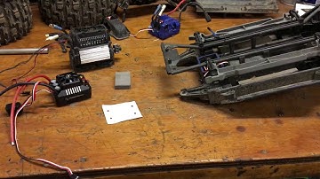 How to mount Hobbywing Max6 in X-Maxx with screws(no tape)