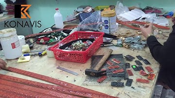 Quy trình sản xuất THẮT LƯNG DA CÁ SẤU - ĐÂY LÀ CÔNG ĐOẠN HOÀN THIỆN thắt lưng da cá sấu