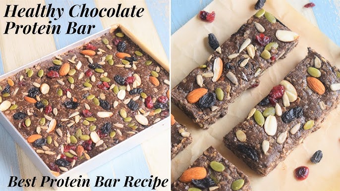 Healthy Energy Bar | Homemade Protein Bar Recipe | How To Make Protein Bar  | Granola | Chef Nitin - Youtube