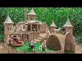 Collect abandoned Dog and Build Mud Dog House