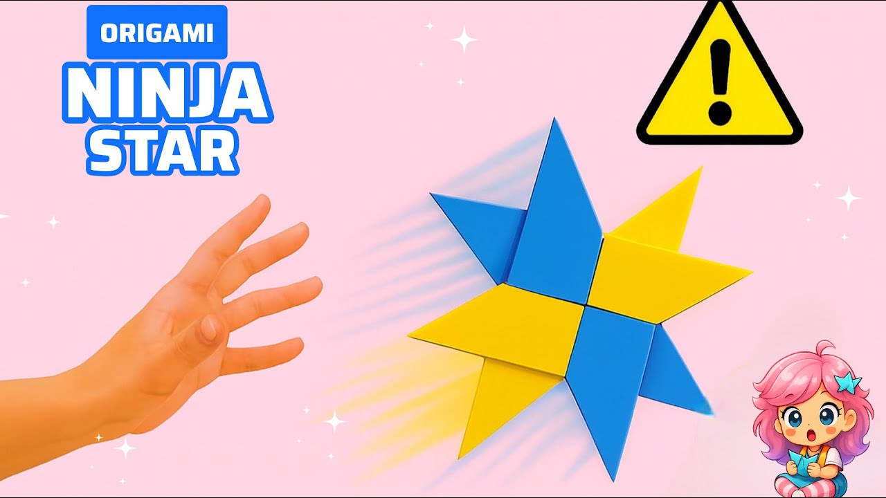 Origami Ninja Star – The Secret Trick You Didn’t Know!