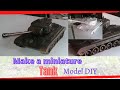 Make a miniature TANK model  കമ്മാര സംഭവം സിനിമക്കു വേണ്ടി നിർമ്മിച്ചത്