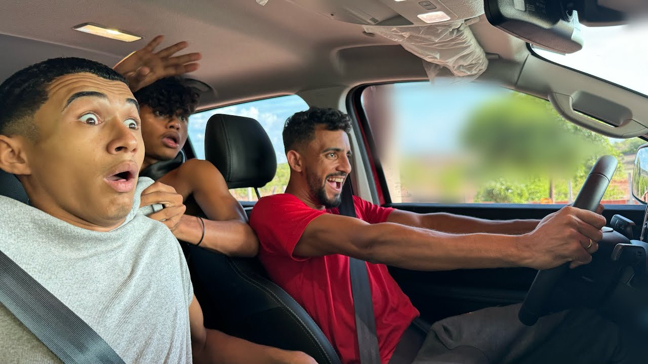 ACELEREI TUDO NA CAMIONETE NOVA E ELES FICARAM APAVORADOS