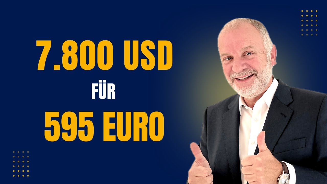 595 Euro investiert - 7.800 US-Dollar Gewinn in sieben Monaten realisiert