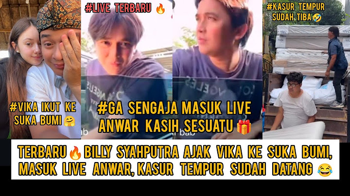 Terbaru🔥Billy syahputra ajak Vika ke sukabumi, masuk live anwar, Kasur tempur sudah datang 🤣