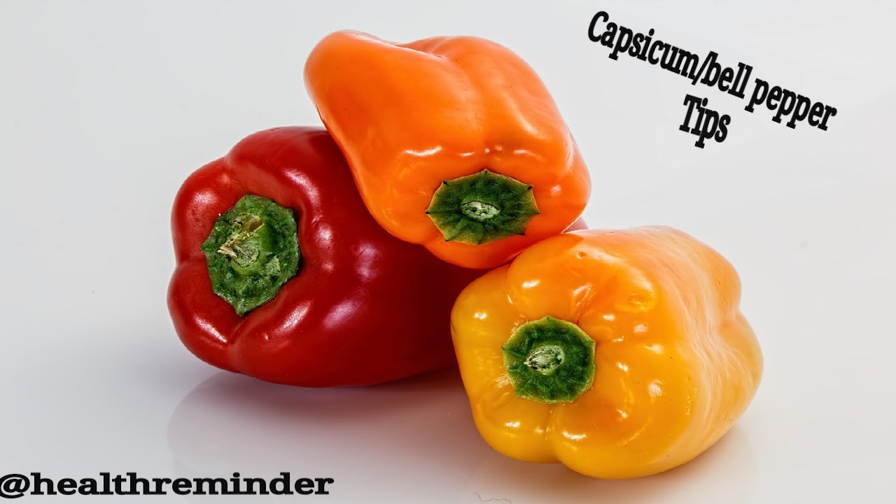 Capsicum tips & advantages.. Very healthy and nice veggies... Hindi 2017.