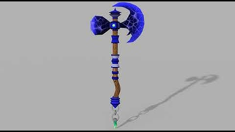 Stylized Hammer Axe modeled in maya ,textured in substance painter and rendered in keyshot.