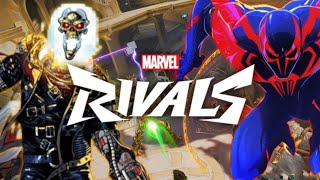 Designing custom characters for Marvel Rivals Part 11! (Ghost Rider 2099 and Spiderman 2099.)